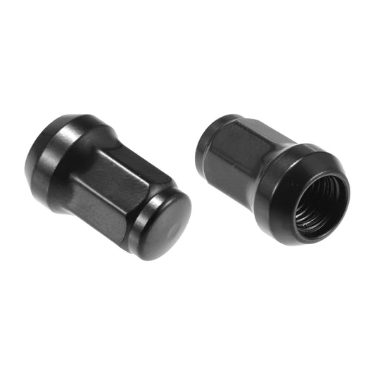 1 Set M12x1.5 Car Wheel Lug Nuts for Honda Chevy Nissan Black