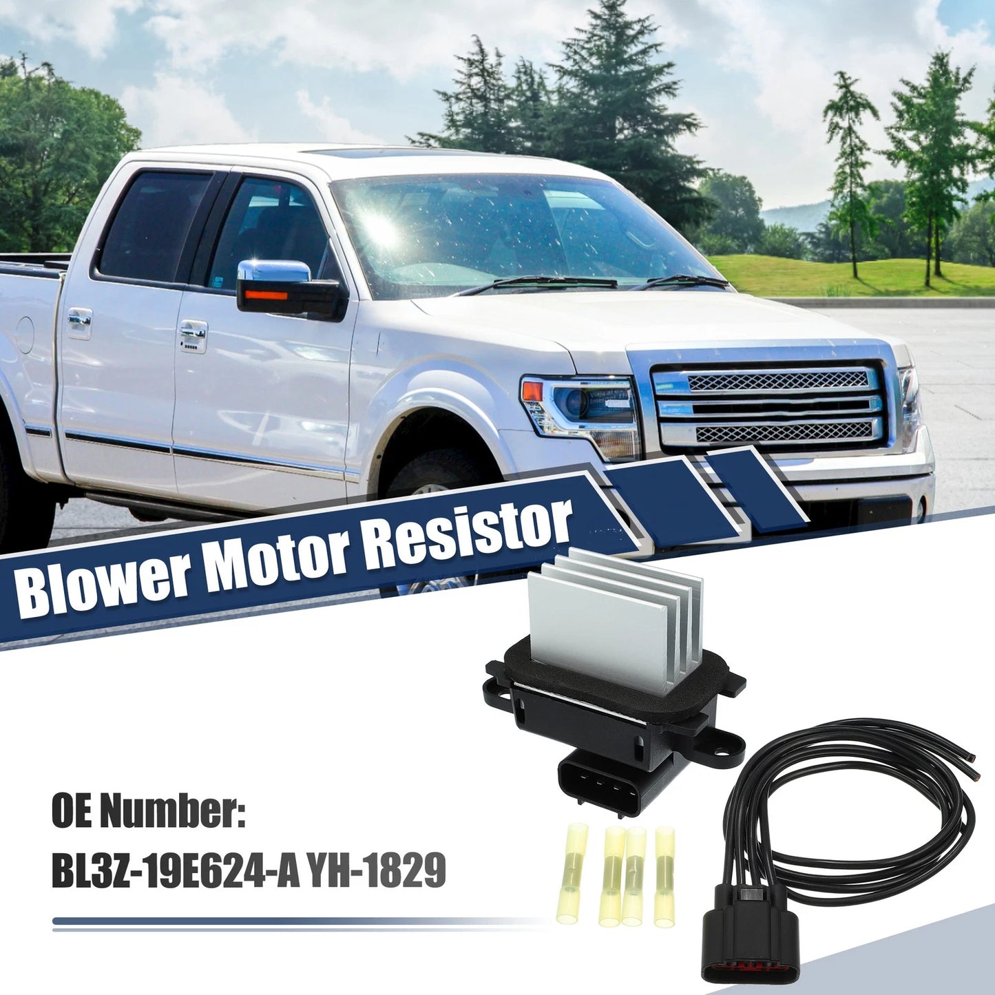 HVAC Blower Motor Resistor for Ford Expedition (2003-2017)