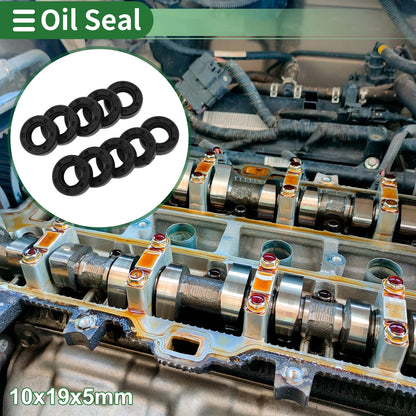 Oil Seal 10x19x5mm NBR Rubber High Pressure for Make Model
