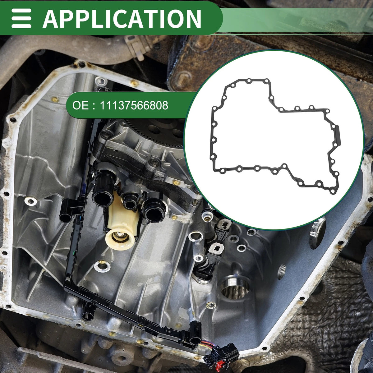 Oil Pan Gasket for BMW X6 X5 (2008-2019) (2010-2018)