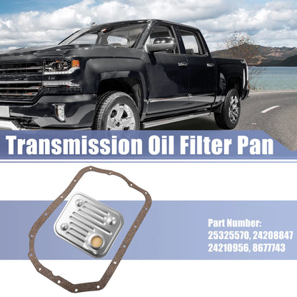 1 Set Transmission Filter Oil Pan Gasket for Chevrolet (2001 - 2008)