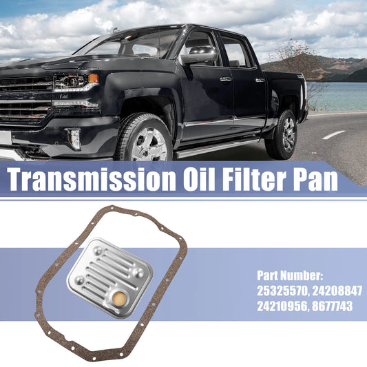 1 Set Transmission Filter Oil Pan Gasket for Chevrolet (2001 - 2008)