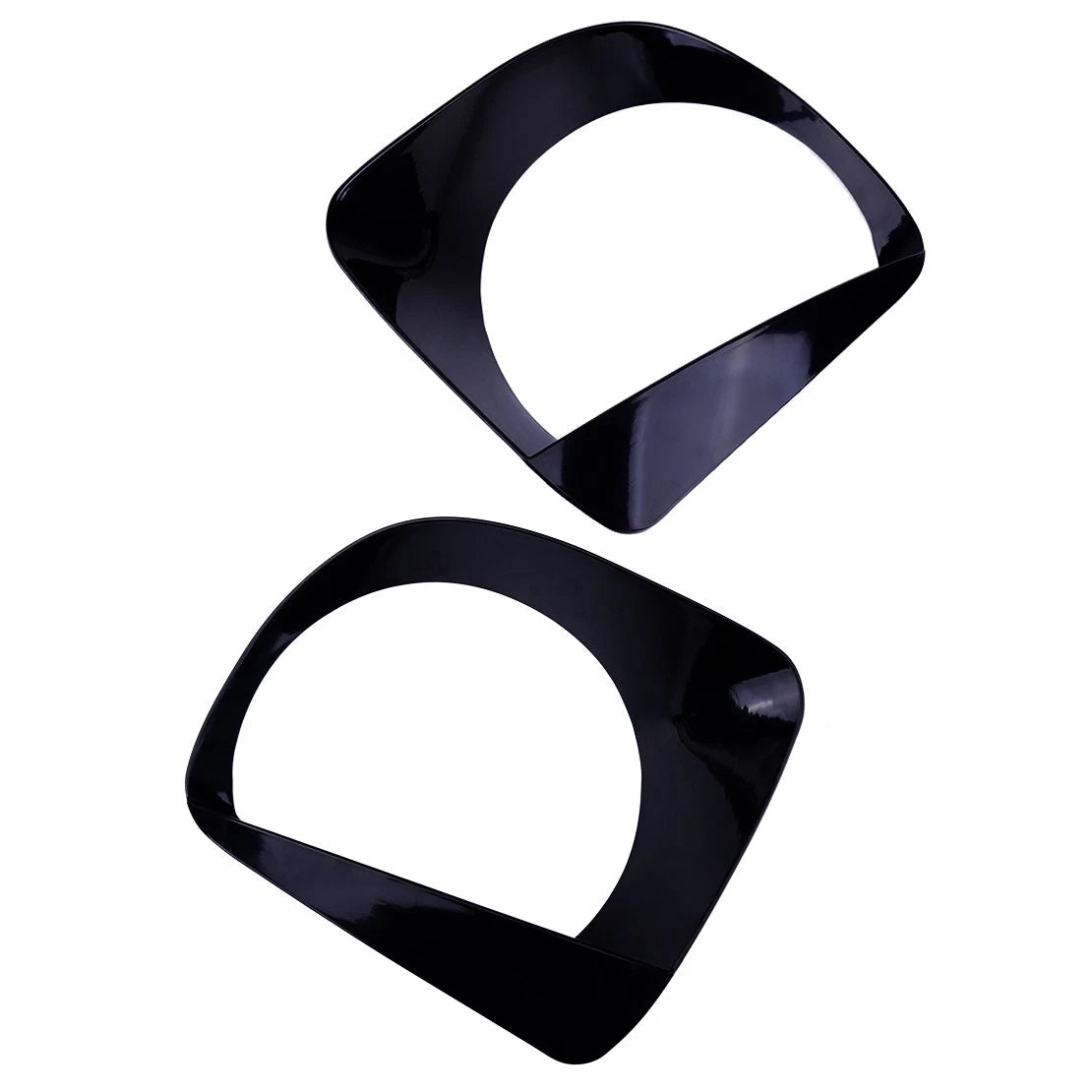Front Headlight Lamp Angry Eyes Cover Trim for Jeep Renegade (2019-2020)
