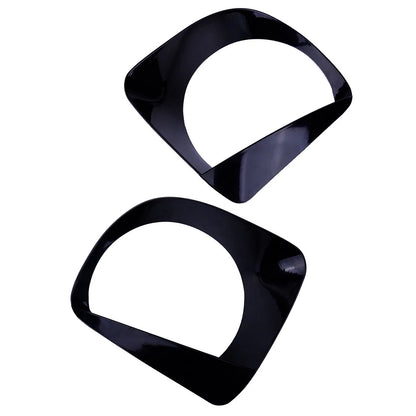 Front Headlight Lamp Angry Eyes Cover Trim for Jeep Renegade (2019-2020)