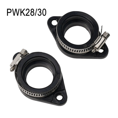 Rubber Flange Adapter Boot 28mm–30mm Carburetor Manifold Intake
