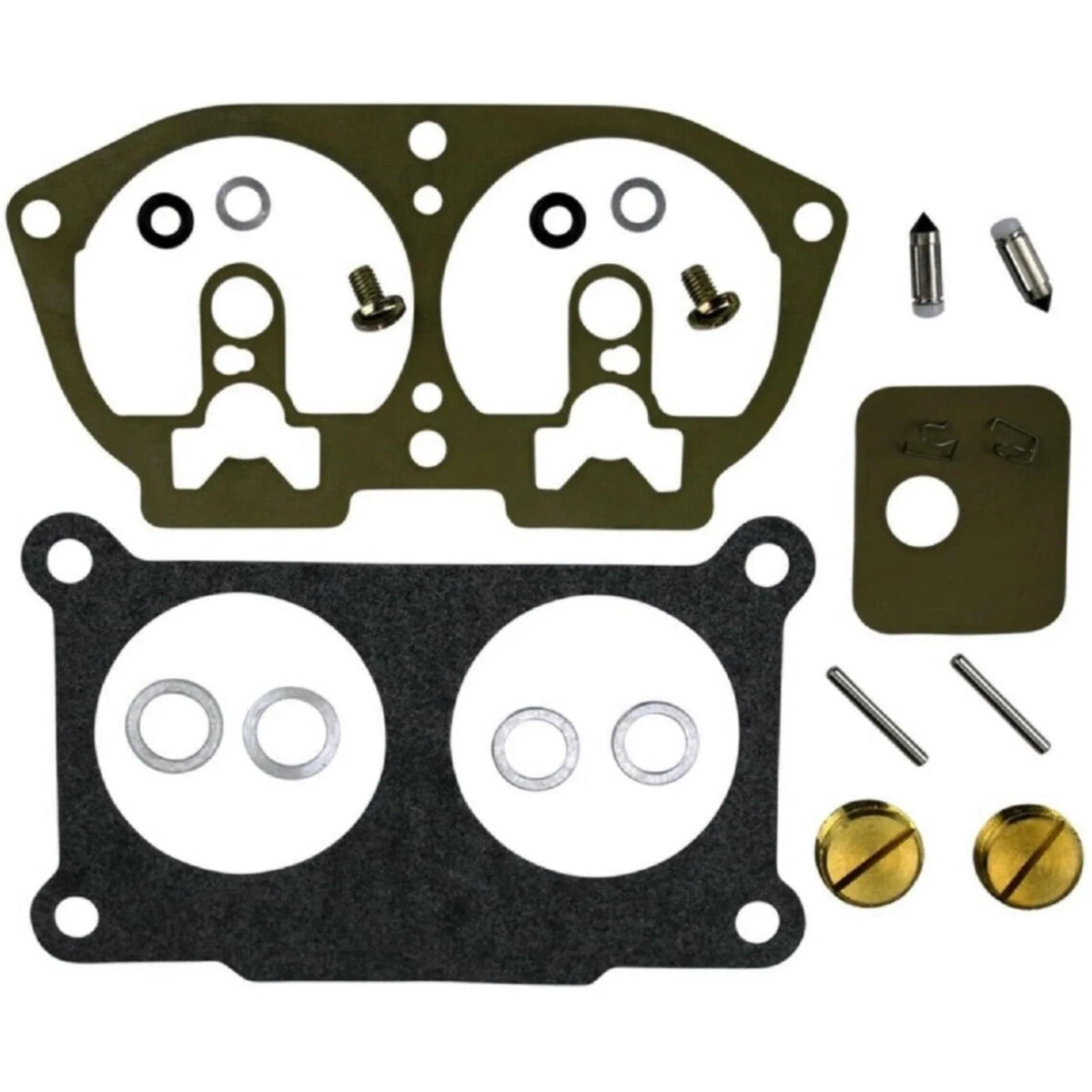 Yamaha 115-225HP Carburetor Repair Kit w/ 2 Floats for Various Models