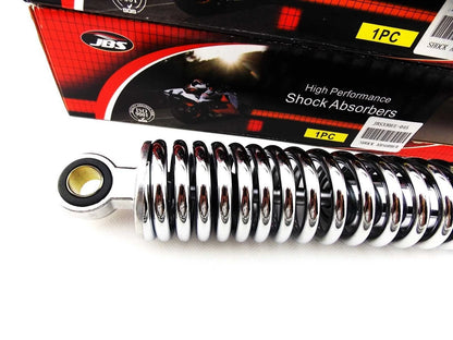 330mm JBS Chrome Rear Shock Absorbers for Kawasaki Z440