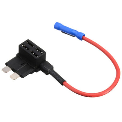 Fuse Holder Add A Circuit Automotive Black & Red Car Circuit Fuse Adapter