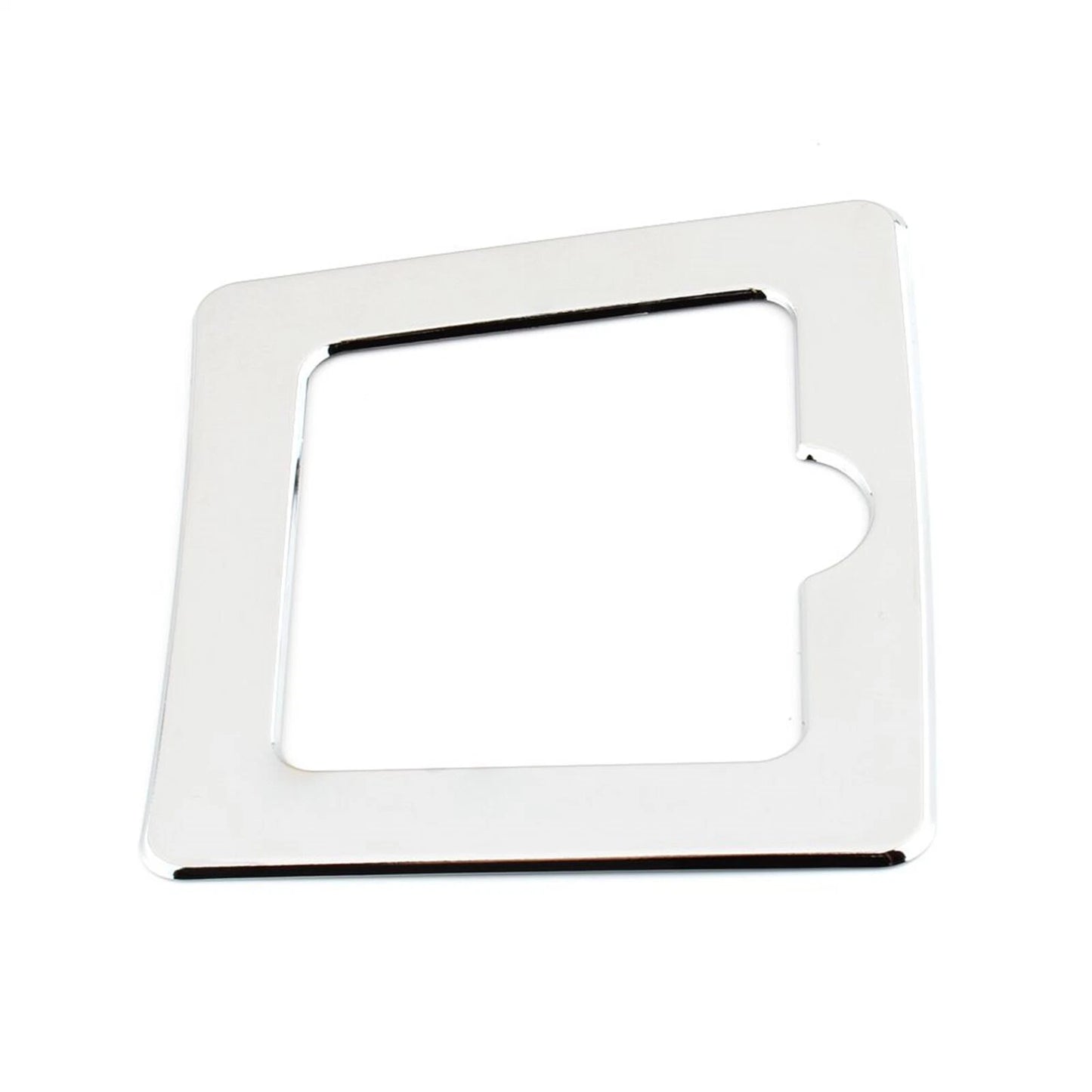 1x Chrome Iron Front Fuel Door Trim Cover for Honda Gold Wing GL1500 (1988-2000)