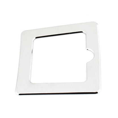 1x Chrome Iron Front Fuel Door Trim Cover for Honda Gold Wing GL1500 (1988-2000)