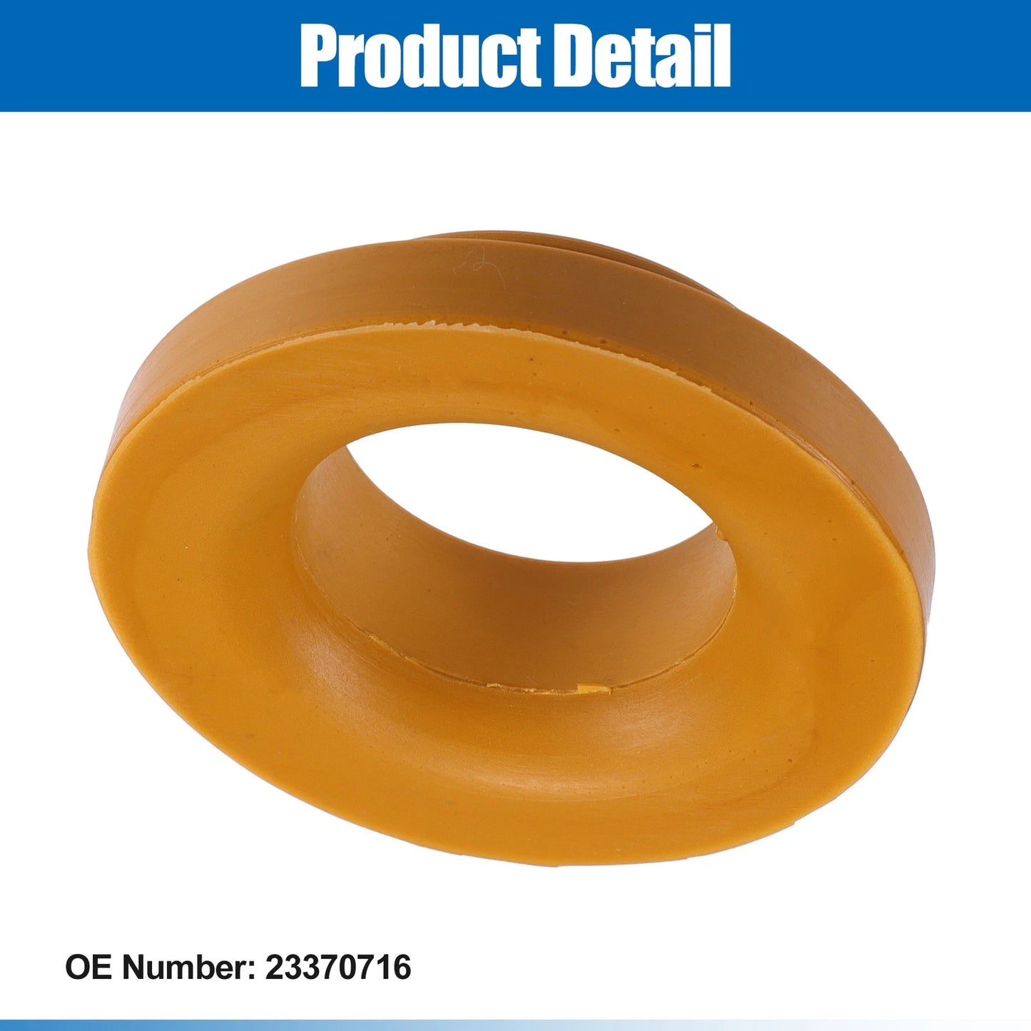 1 x Rear Coil Spring Insulator for GMC Acadia (2022 - 2023) Yellow
