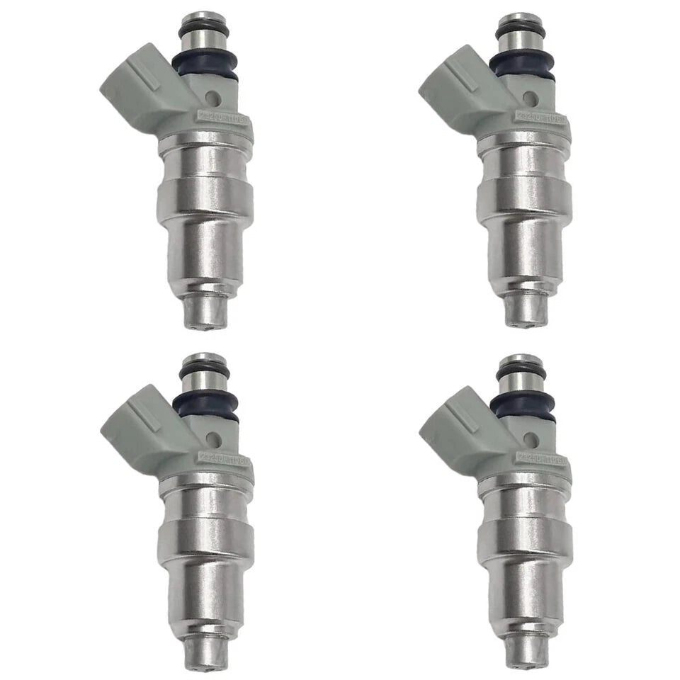 4PCS Fuel Injectors for Toyota Starlet EP82 EP91 1.3L 4EFTE (1989-1995)