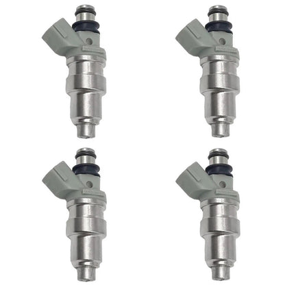 4PCS Fuel Injectors for Toyota Starlet EP82 EP91 1.3L 4EFTE (1989-1995)