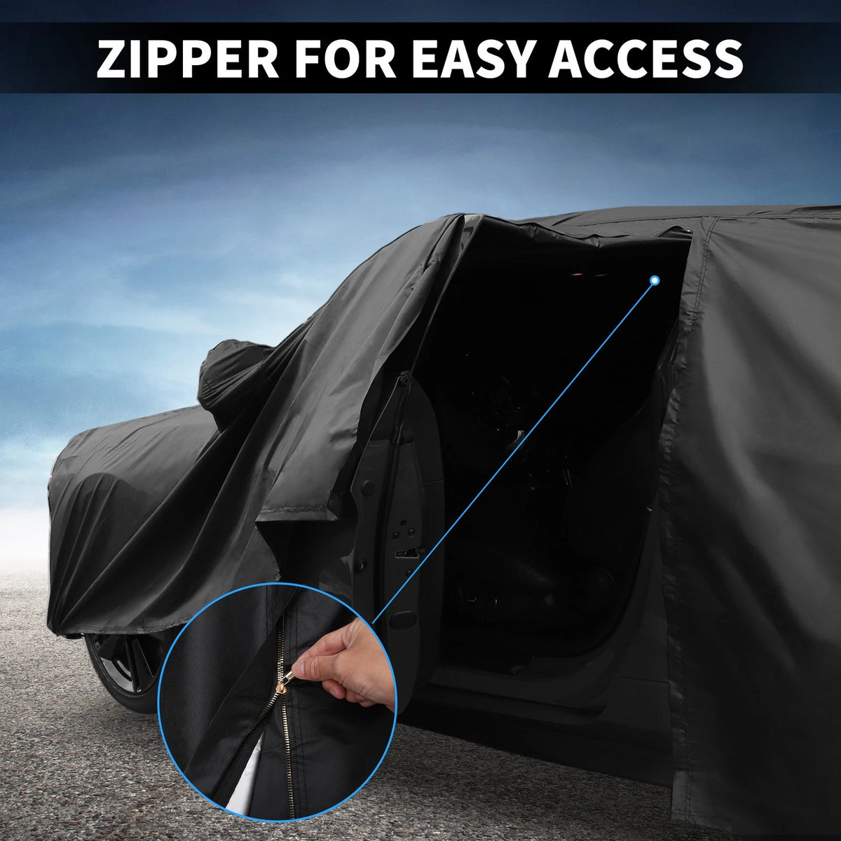 Waterproof Spunlace Cotton Car Cover for Ford Bronco (2021-2023)