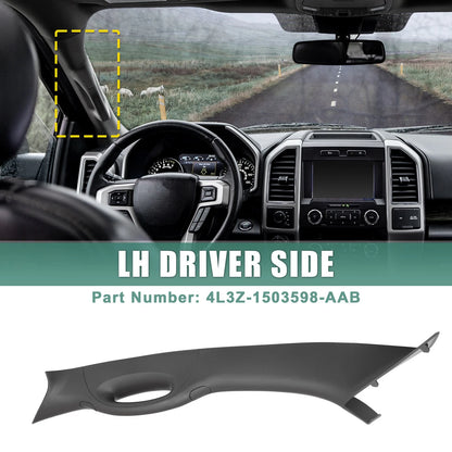 Left Driver Side Interior Trim Handle for Ford F150 (2006-2008) Gray