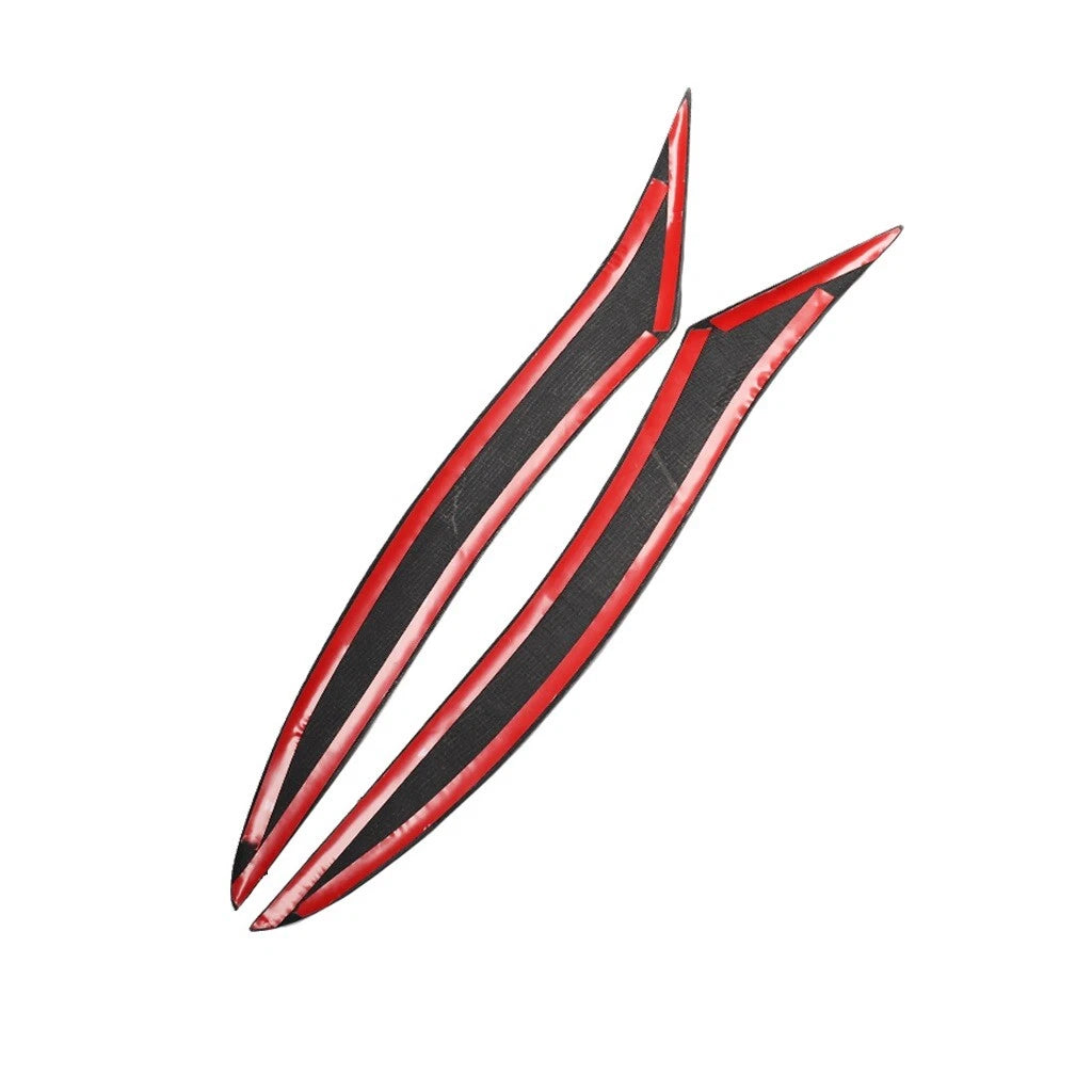 Carbon Fiber Headlight Eyebrow Cover Trim for Mazda RX-8 2009-2012
