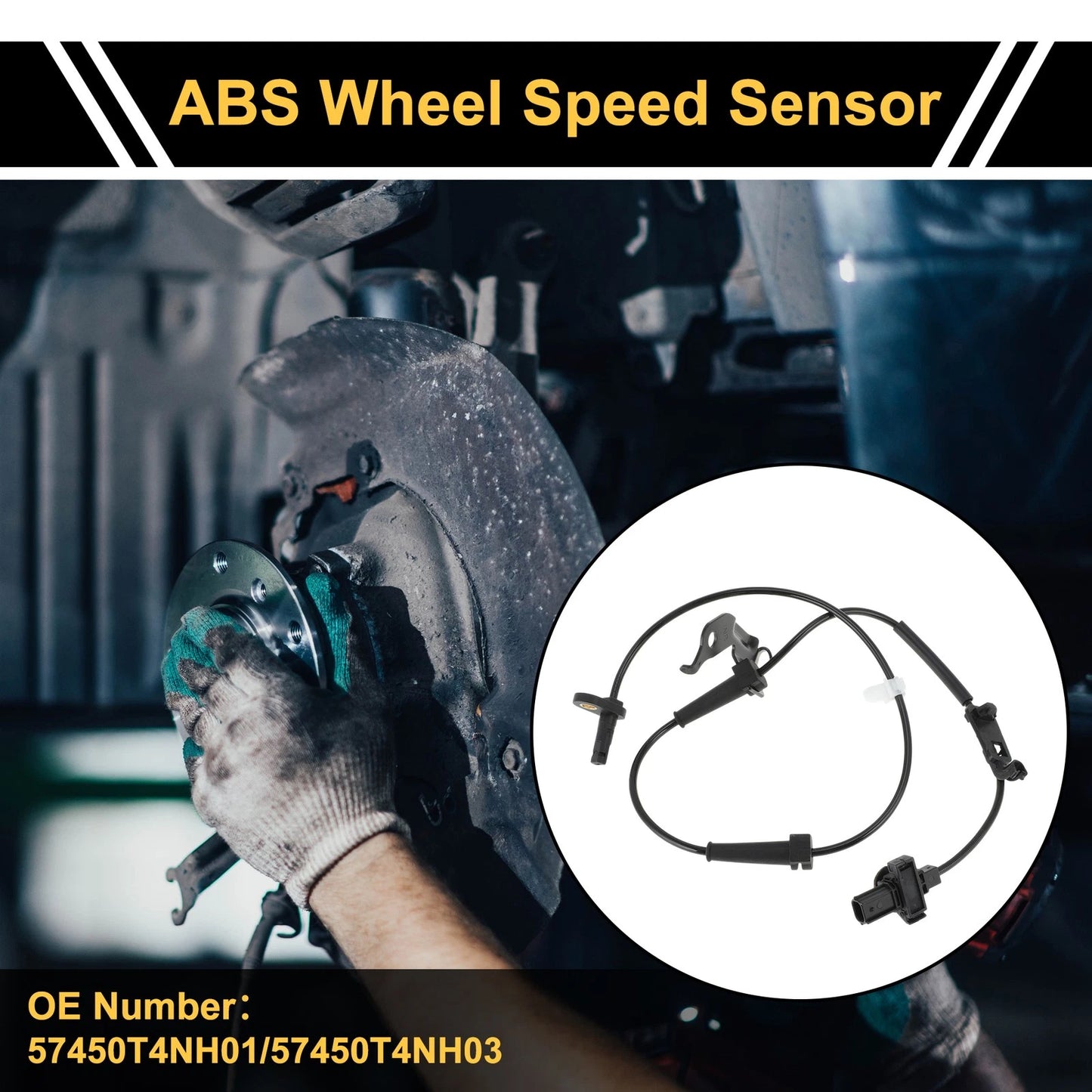 ABS Wheel Speed Sensor for Honda Jade Front Right (2013-2018)