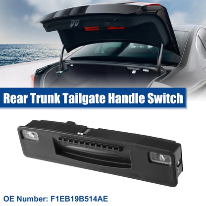 Rear Trunk Tailgate Lock Release Handle for Ford Fiesta Mk7 (2017-2023)