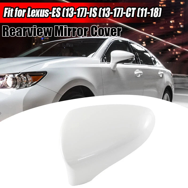 Left Driver Side Mirror Cover Cap for Lexus IS XE30 (2014-2018)