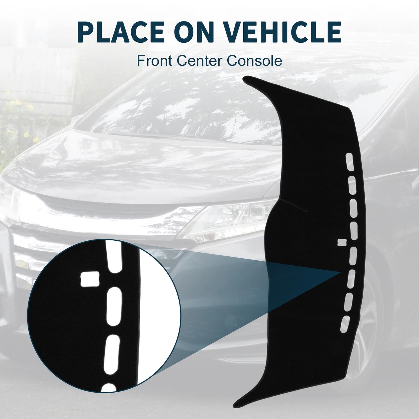 Dashboard Cover Mat for Honda Odyssey RB1 RB2 Sun Protector (2005-2010)