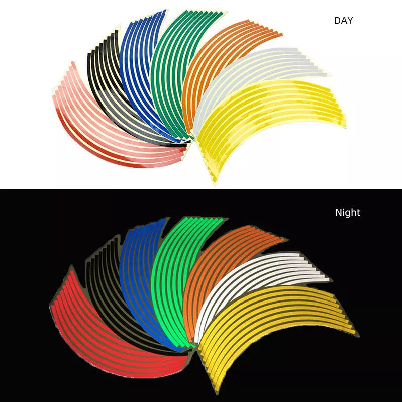 Red Reflective Decal Stickers for SUZUKI GSXR 600/750/1000 (2001-2023)