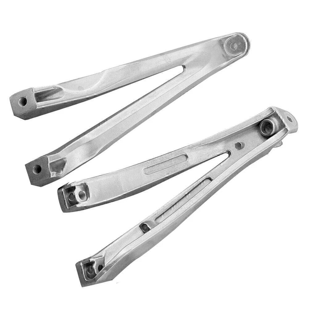 Passenger Rear Footrests Footpegs & Brackets for YAMAHA YZF R1 (2004-2008)