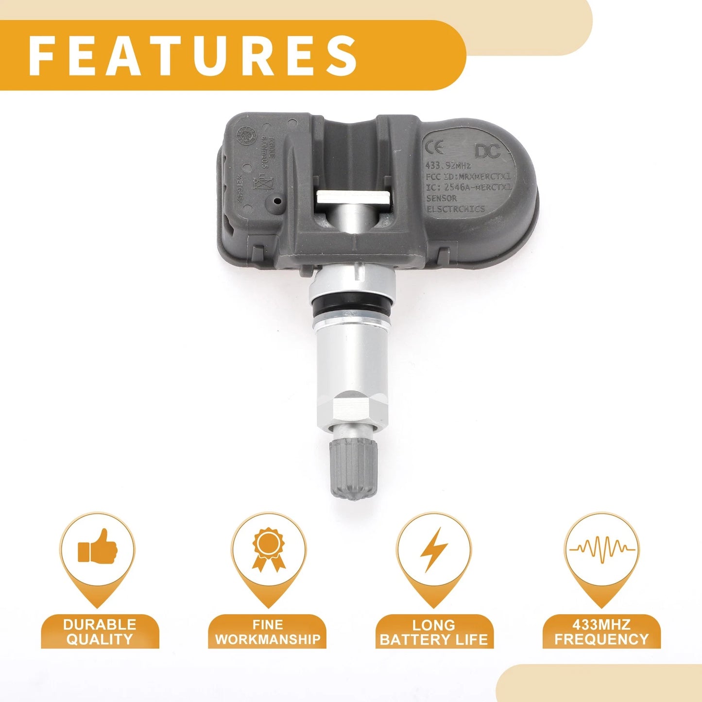 Tire Pressure Sensor TPMS Sensor for Chrysler 300 (2009-2014)