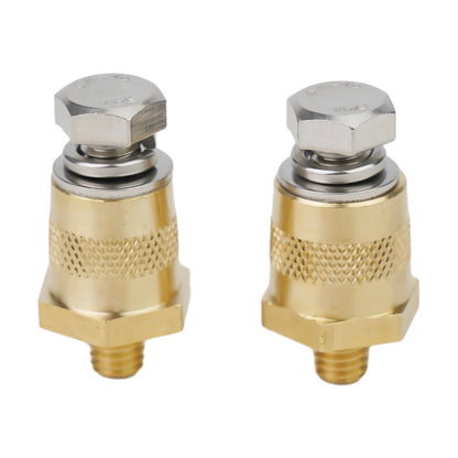 2 x M8 battery Pole Adapter Car Battery Terminals with Stainless Screws