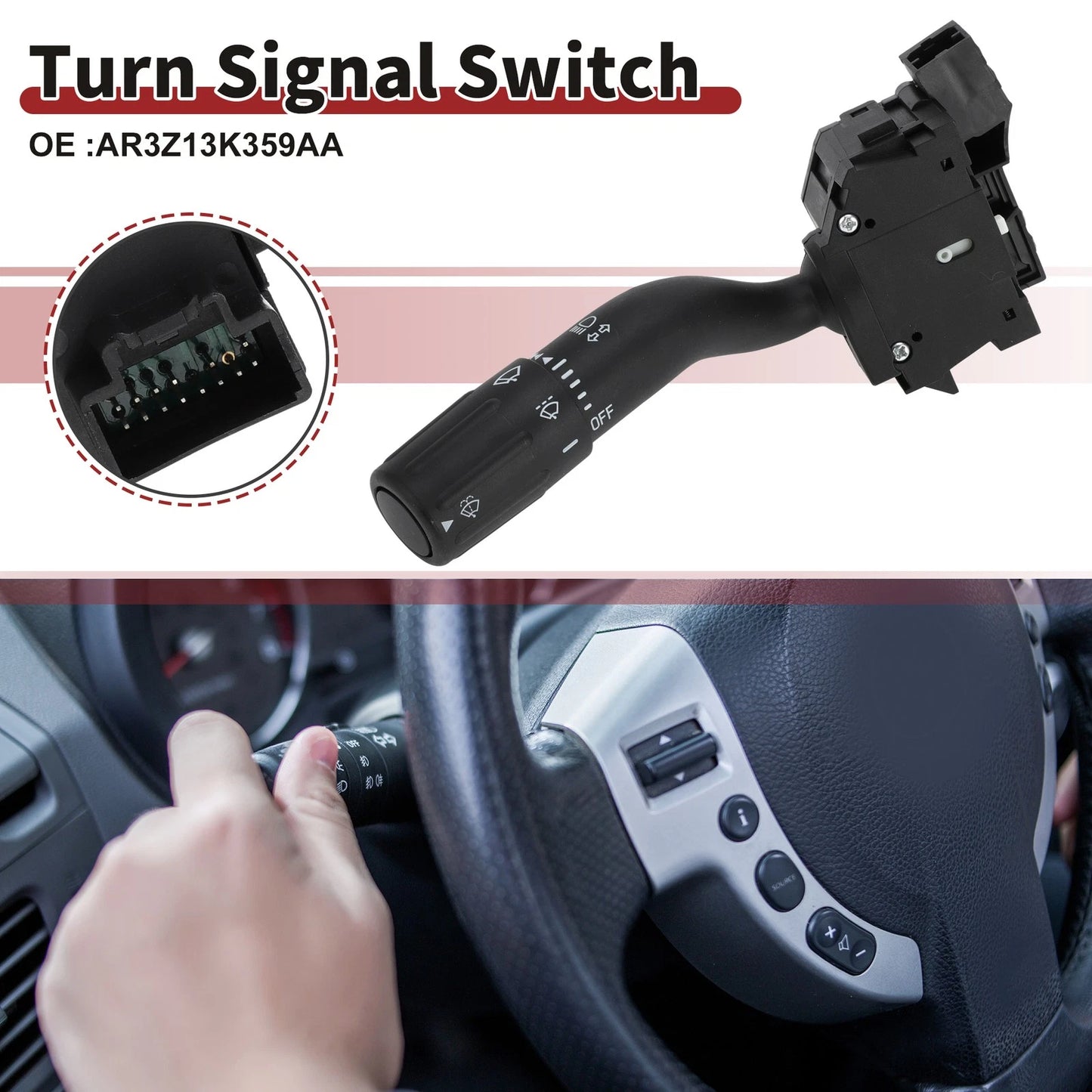Turn Signal Switch Lever for Ford Mustang (2015-2023)