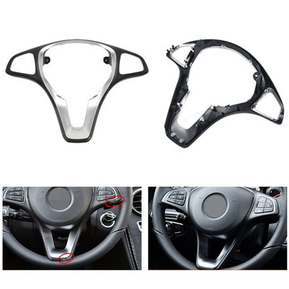 Steering Wheel Trim Cover for Mercedes W176 W246 W205 W117 W218 (2010–2021)