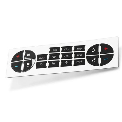AC for DASH Button Decal Stickers for Buick Enclave (2008–2023)