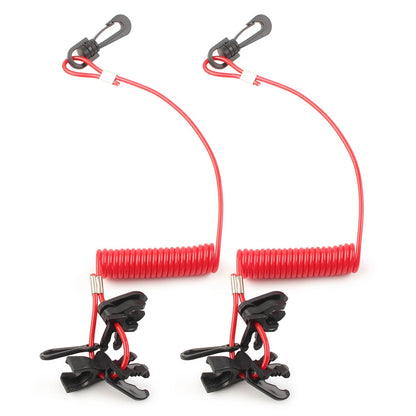 Universal Boat Kill Switch Key Set for Johnson, Yamaha, Suzuki (2 pcs)
