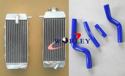 Aluminum Radiator & Silicone Hoses for YAMAHA YZF250 YZ250F (2007-2009)