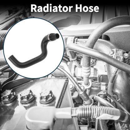 Radiator Hose Coolant Pipe for Volvo XC90 (2016-2022) Rubber Black 1 Pc