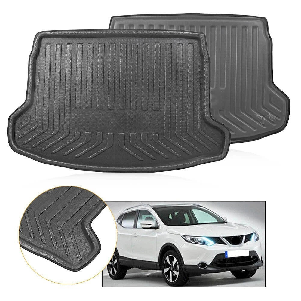 Rear Trunk Mat Liner Cargo Tray for Nissan Qashqai (2014-2018)