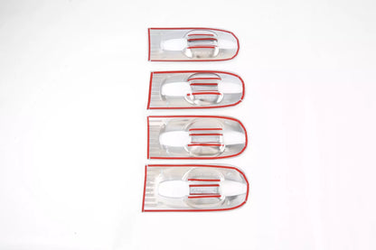 Door Handle Bowl Chrome Lid ABS Cover Trim for Toyota Sienna (2011-2020) 8 x pcs