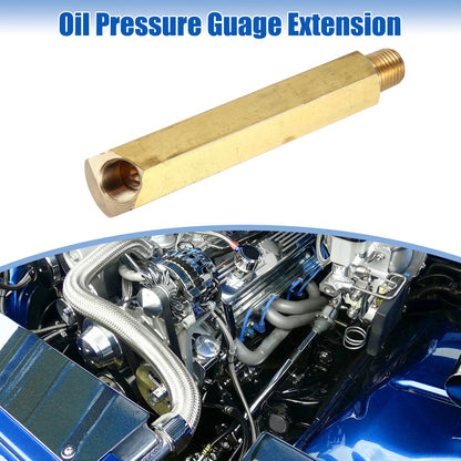 Oil Pressure Gauge Extension 1/4" NPT for Ford 260 289 302 V8 Engine (1962-1973)