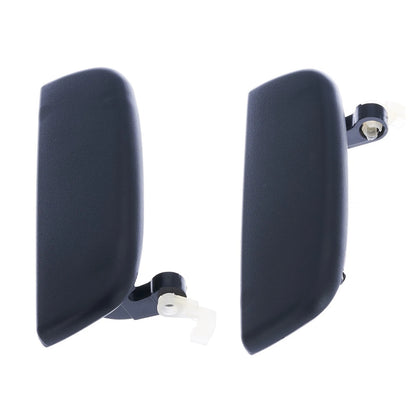 4pc Front/Rear Door Handle Textured Black for Suzuki Alto