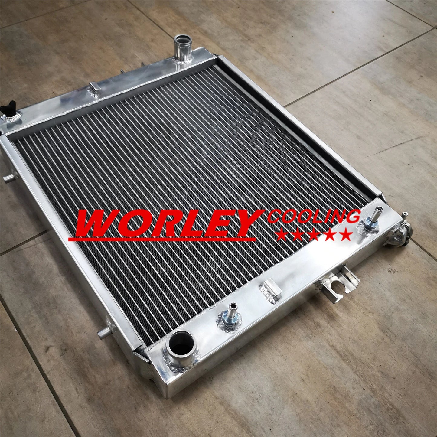 4ROW Aluminum Radiator for Toyota Forklift 6FG25 7FD20-30 (2000-2023)