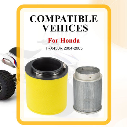 Air Filter & Guide Cleaner Body for Honda TRX450R (2004–2005)