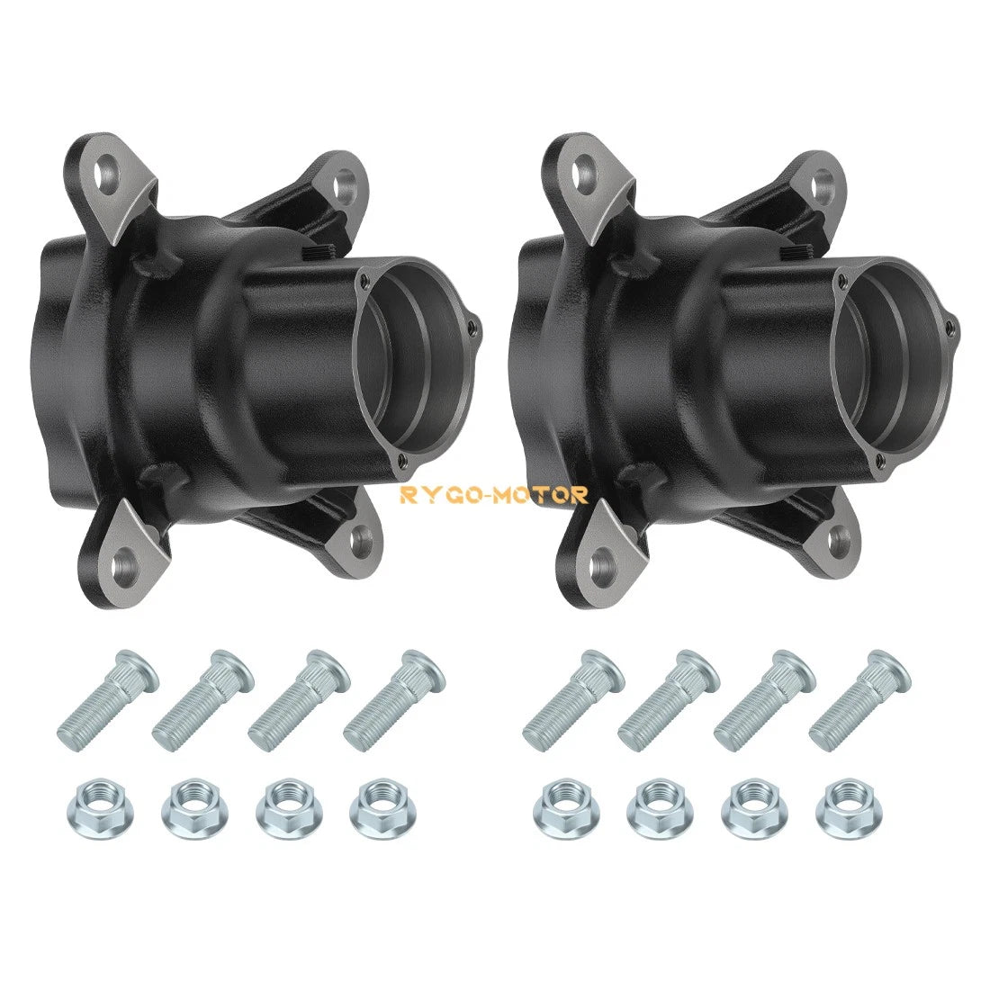 Front Left & Right Wheel Hub w/Studs 2 x for Polaris Sportsman 500 400 335 4X4 6x6