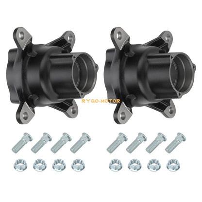 Front Left & Right Wheel Hub w/Studs 2 x for Polaris Sportsman 500 400 335 4X4 6x6