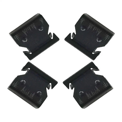 6 x Metal Clamps for Ford Focus MK2 Cowl Scuttle Panel Trim Clips Black
