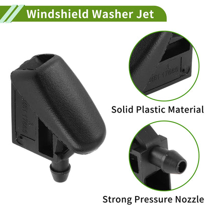 Windshield Washer Nozzle & Hose Connector for Ford