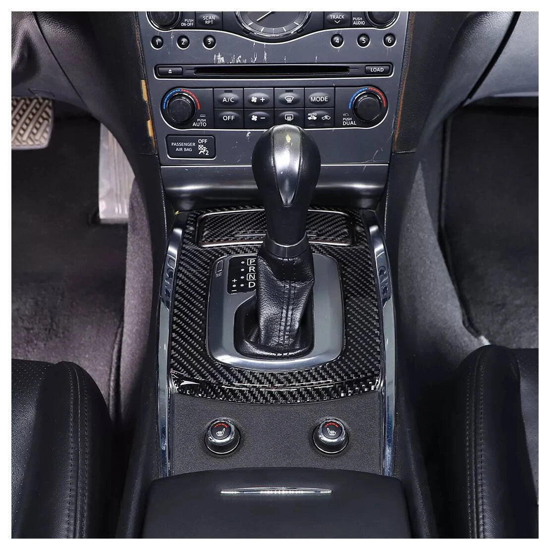 Inner Center Gear Shift Panel Cover Trim for Infiniti G25 G35 G37 (2007-2013)