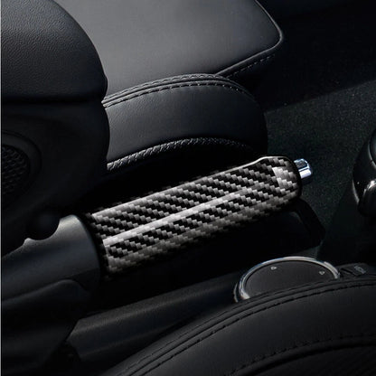 Real Carbon Fiber HandBrake Knob Cover fit For Mini Cooper ONE S JCW 2014-2019