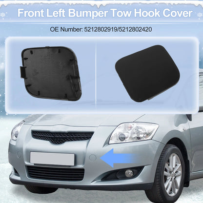 Front Left Tow Hook Cover for Toyota Auris (2016-2018)