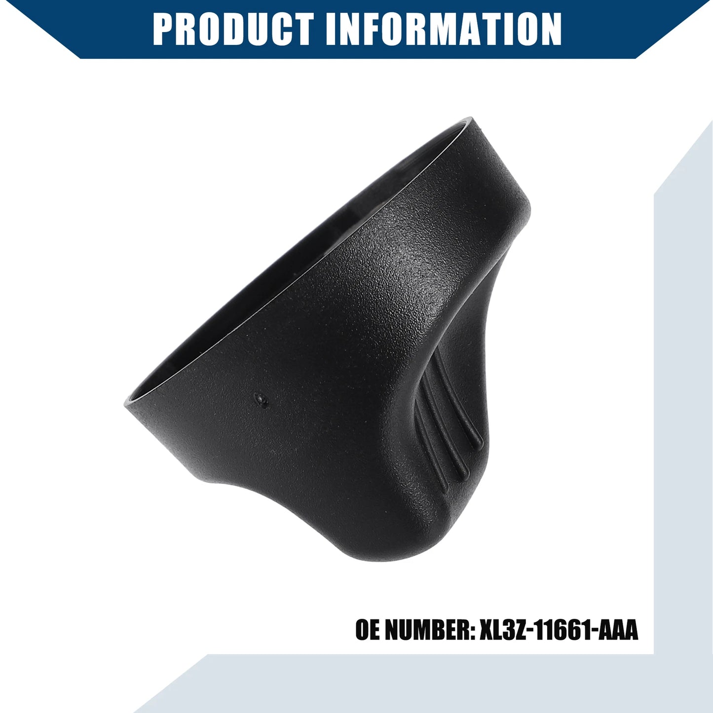 Auto Head Lamp Switch Knob for Ford F-150 (1997-2004) Durable Plastic Black