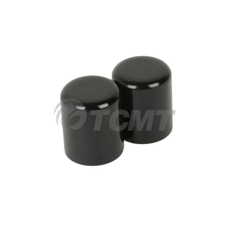 Black Docking Hardware Point Cover Kit for Harley Touring Softail Dyna (2008-2023)