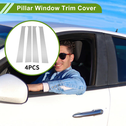 4 Pcs Pillar Window Trim for Dodge Ram (2004 - 2008)